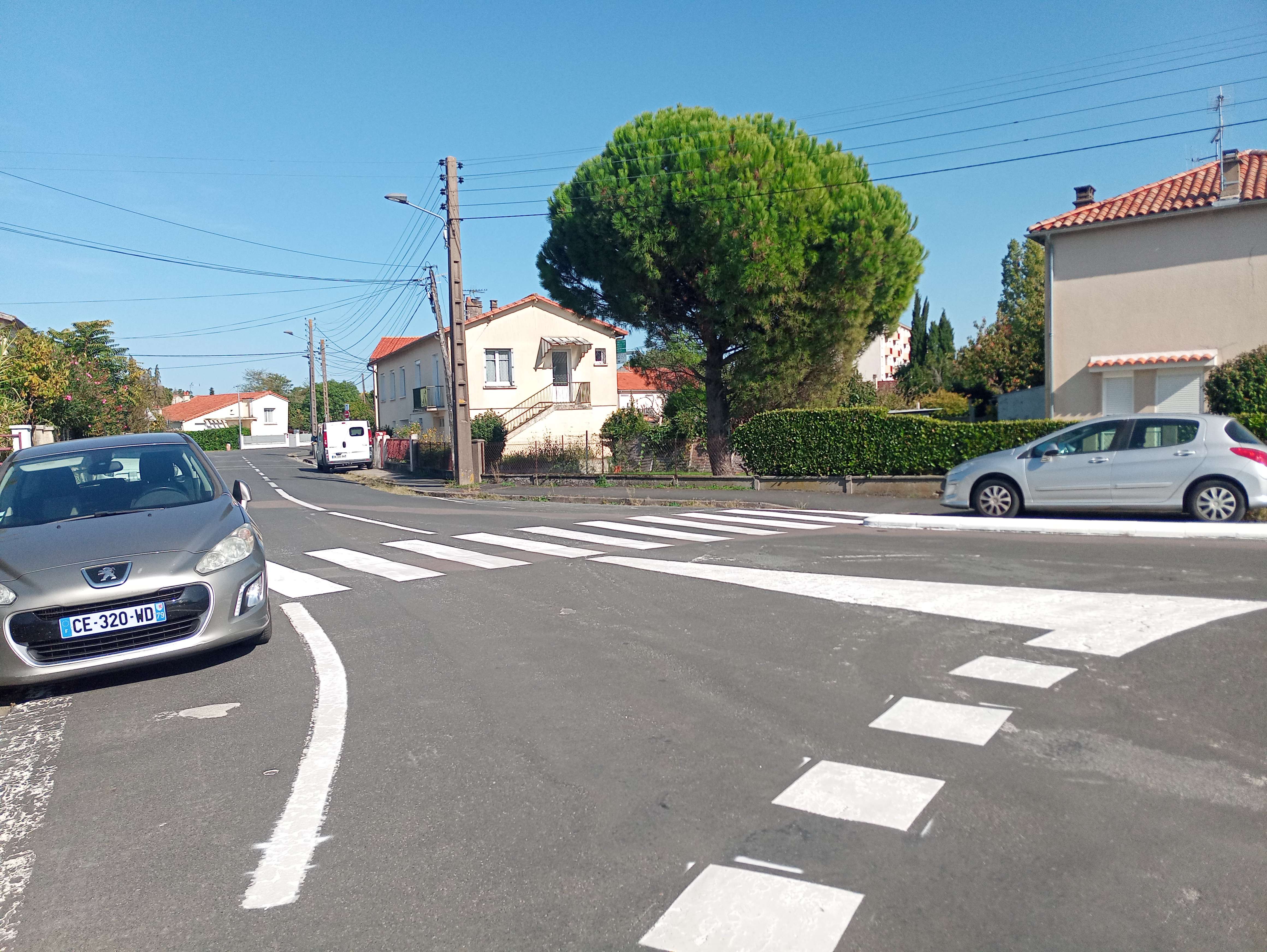 Place de stationnement près d