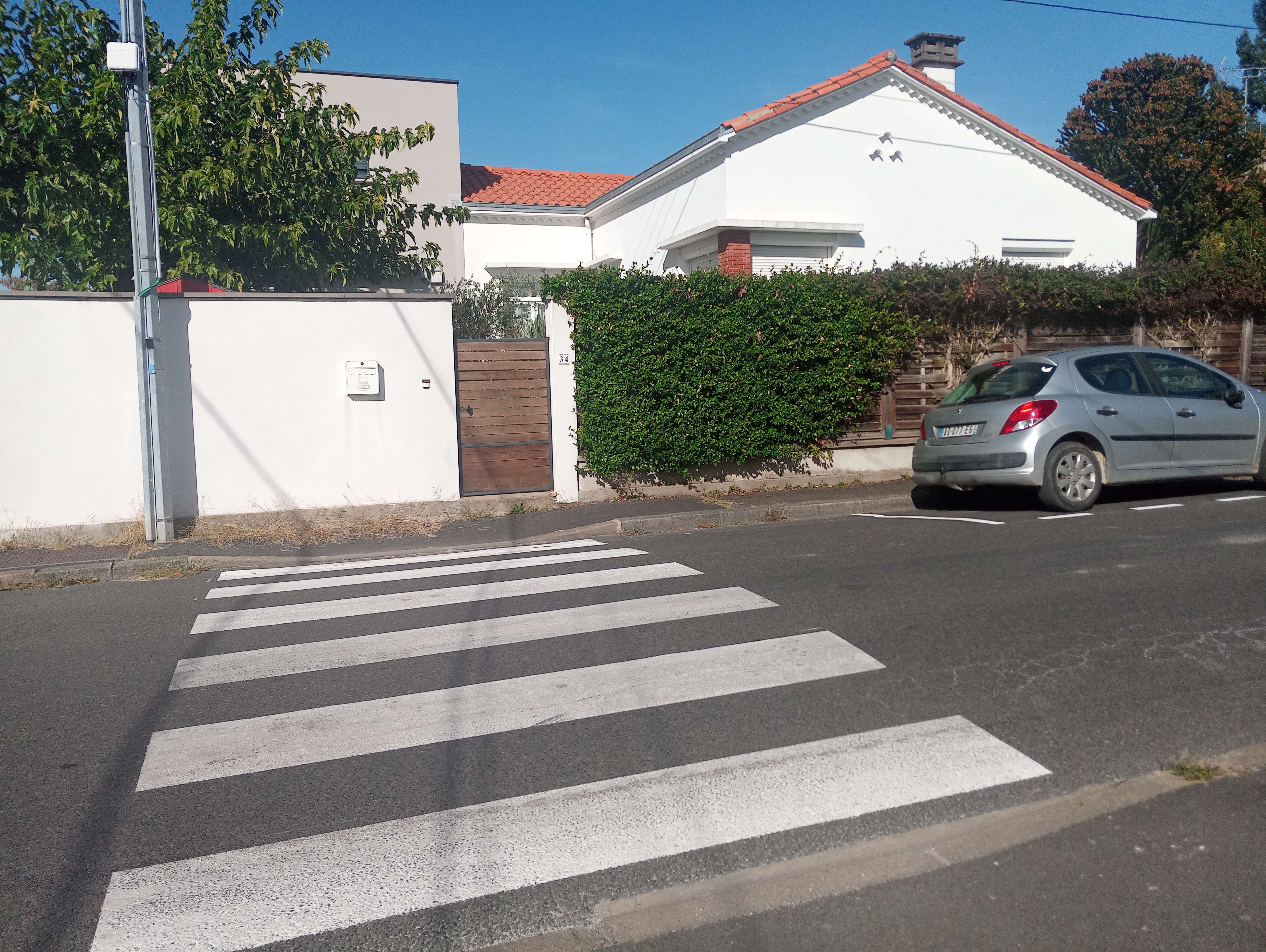 Place de stationnement près d